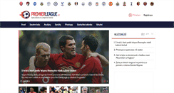 Desktop Screenshot of premierleague.cz